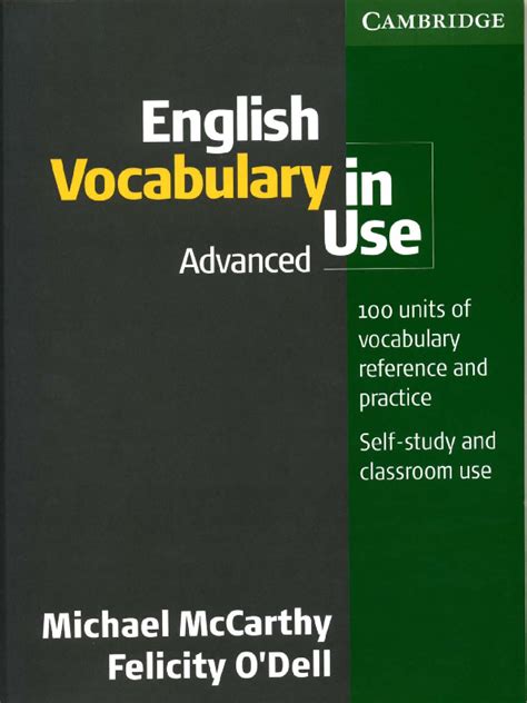 Pdf Advanced Vocabulary In Context Cambridge University Press Vocabulary In Context Worksheet - Vocabulary In Context Worksheet