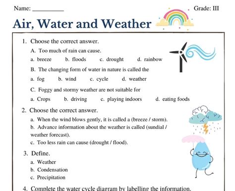 Pdf Air And Water In The Environment Ecoschools Air Lesson For Grade 2 - Air Lesson For Grade 2