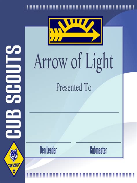 Pdf Arrow Of Light Badge U S Scouting Arrow Of Light Worksheet - Arrow Of Light Worksheet