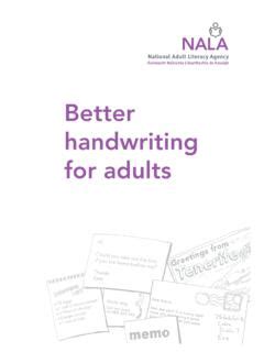 Pdf Better Handwriting For Adults Nala Sentences For Handwriting Practice - Sentences For Handwriting Practice