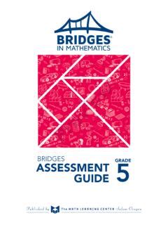 Pdf Bridges Grade Assessment Guide 5 Math Learning Bridges Math 5th Grade - Bridges Math 5th Grade