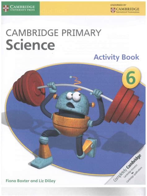 Pdf Cambridge Primary Science 6 Cambridge University Press Science 6 Grade Textbook - Science 6 Grade Textbook