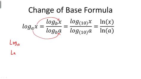 Pdf Change Of Base Formula Edulyte Com Change Of Base Worksheet - Change Of Base Worksheet
