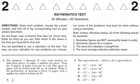 Pdf Chapter Act Math Test Practice Knox County Act Math Practice Worksheet - Act Math Practice Worksheet