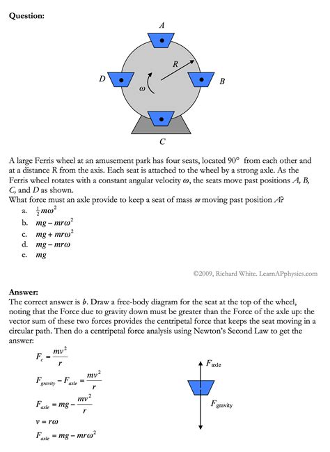 Pdf Circular Motion Practice Problems Dp Physics Circular Motion Worksheet With Answers - Circular Motion Worksheet With Answers