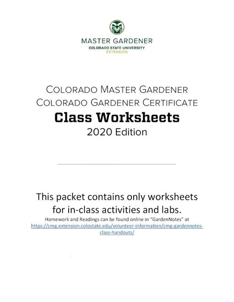 Pdf Colorado Gardener Certificate Class Worksheets Plant Hormones Worksheet - Plant Hormones Worksheet