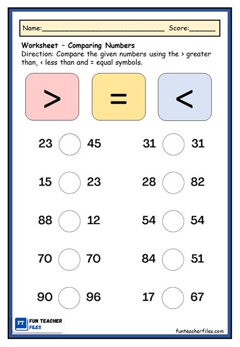 Pdf Comparing Numbers And Using Lt Gt Or Comparing Numbers Kindergarten Lesson Plan - Comparing Numbers Kindergarten Lesson Plan