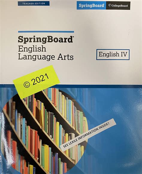 Pdf Complete Description Springboard Online Springboard Ela Grade 7 - Springboard Ela Grade 7