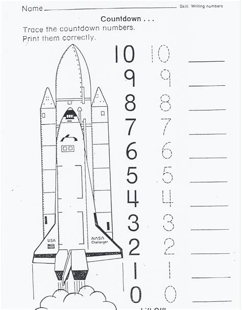 Pdf Count The Rockets K5 Learning Kindergarten Rocket Worksheet - Kindergarten Rocket Worksheet