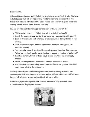 Pdf Dear Parents Seacrest Entering 1st Grade Summer Packet - Entering 1st Grade Summer Packet