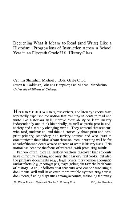Pdf Deepening What It Means To Read And Reading Like A Historian Worksheet - Reading Like A Historian Worksheet