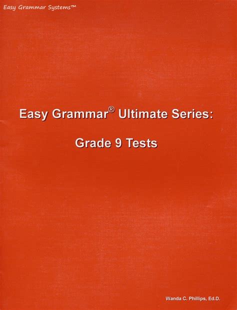 Pdf Easy Grammar Ultimate Series 180 Daily Teaching Easy Grammar 9th Grade - Easy Grammar 9th Grade