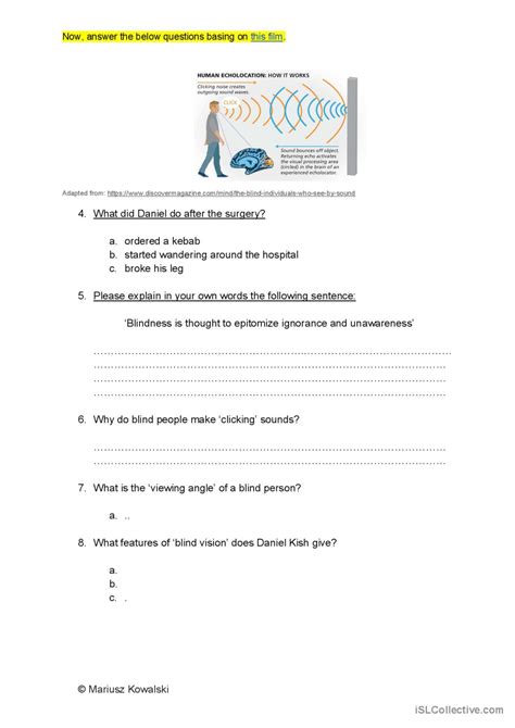Pdf Echolocation Worksheet Part I Question Fill In Echolocation Worksheet First Grade - Echolocation Worksheet First Grade