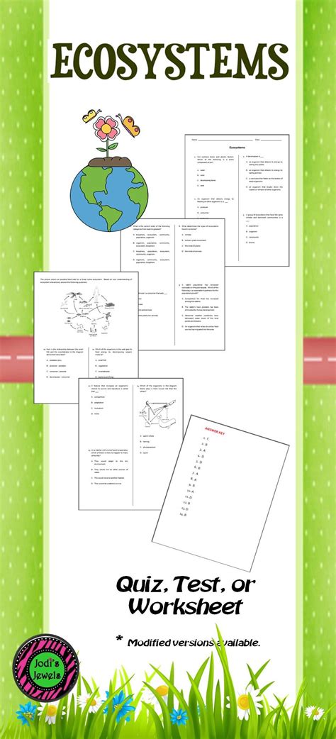 Pdf Ecosystems 4 5 Study Guide Answer Key Parts Of An Ecosystem Worksheet - Parts Of An Ecosystem Worksheet