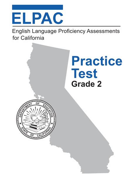 Pdf Elpac Practice Test Grade 2 Los Angeles Lausd Second Grade English Worksheet - Lausd Second Grade English Worksheet