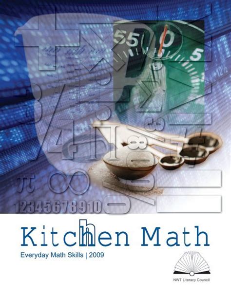 Pdf Everyday Math Skills Workbooks Series Home Math Kitchen Math Worksheets - Kitchen Math Worksheets