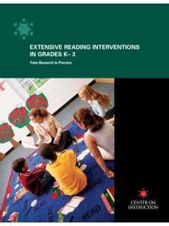 Pdf Extensive Reading Interventions In Grades K 3 3rd Grade Reading Intervention - 3rd Grade Reading Intervention