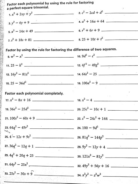 Pdf Factoring The Sum Or Difference Of Cubes Sum And Difference Of Cubes Worksheet - Sum And Difference Of Cubes Worksheet