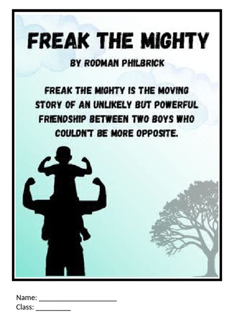 Pdf Freak The Mighty