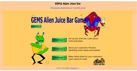 Pdf Gems Alien Juice Bar Activity Middle School Alien Juice Bar Worksheet Answers - Alien Juice Bar Worksheet Answers