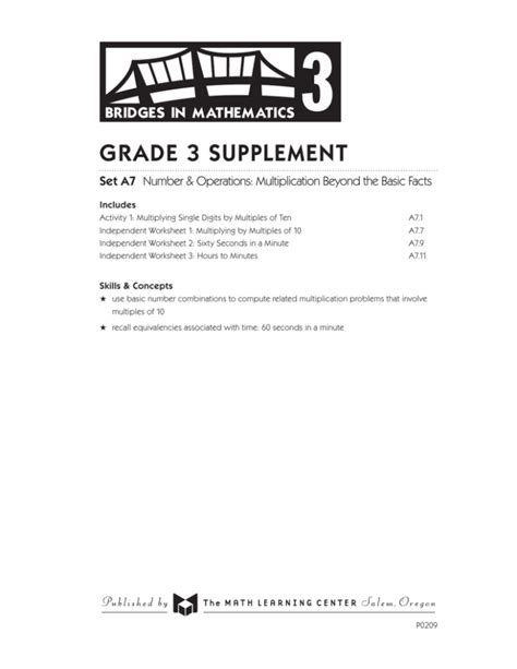 Pdf Grade 3 Supplement Math Learning Center C Quadrilaterals  Worksheet Preschool - C Quadrilaterals: Worksheet Preschool