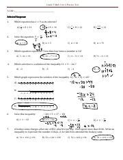 Pdf Grade 9 Math Unit 6 Solving Equations Equations Worksheet 9th Grade - Equations Worksheet 9th Grade