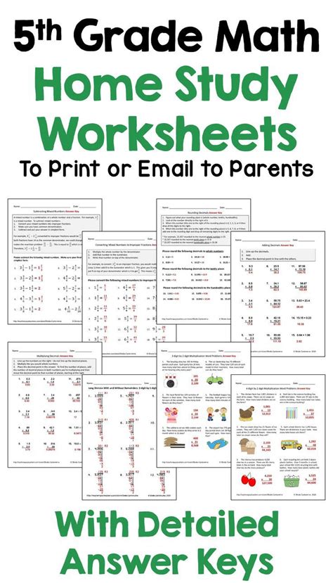 Pdf Home Learning Packet Grade 5 Learn Charter 5th Grade Math Homework Packet - 5th Grade Math Homework Packet