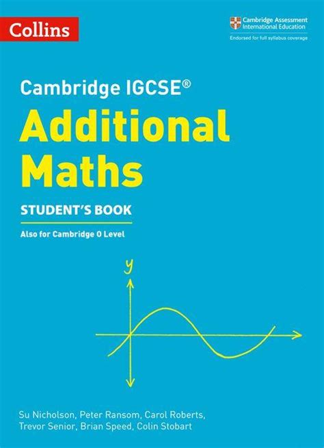 Pdf Igcse Additional Maths 0606 Y20 22 Cambridge Add Math - Add Math
