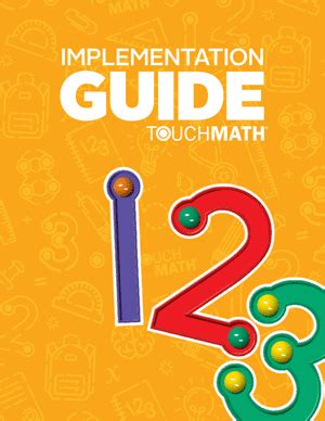 Pdf Implementation Guide Touchmath Touch Math Activities - Touch Math Activities