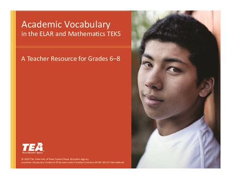 Pdf In The Elar And Mathemaics Teks A 3rd Grade Elar Teks - 3rd Grade Elar Teks