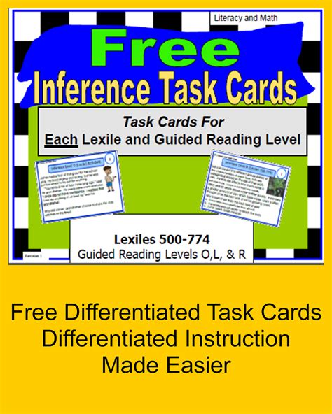 Pdf Inference Task Cards Set 2 Minds In Inference Task Cards 5th Grade - Inference Task Cards 5th Grade