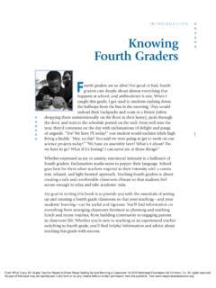 Pdf Introduction Knowing Fourth Graders Responsive Classroom Teaching Fourth Grade Math - Teaching Fourth Grade Math