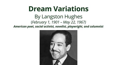 Pdf Langston Hughes Quot Dream Variations Quot Page Langston Hughes Worksheet - Langston Hughes Worksheet