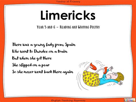 Pdf Limericks Silly 5 Line Poems Scholastic Fill In The Blank Limericks - Fill In The Blank Limericks