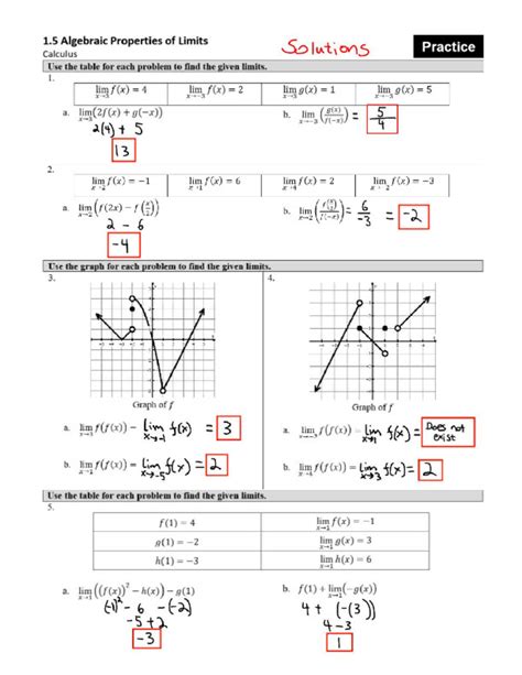Pdf Limits Problems And Solutions Sciency Tech Calculus Limits Worksheet With Answers - Calculus Limits Worksheet With Answers