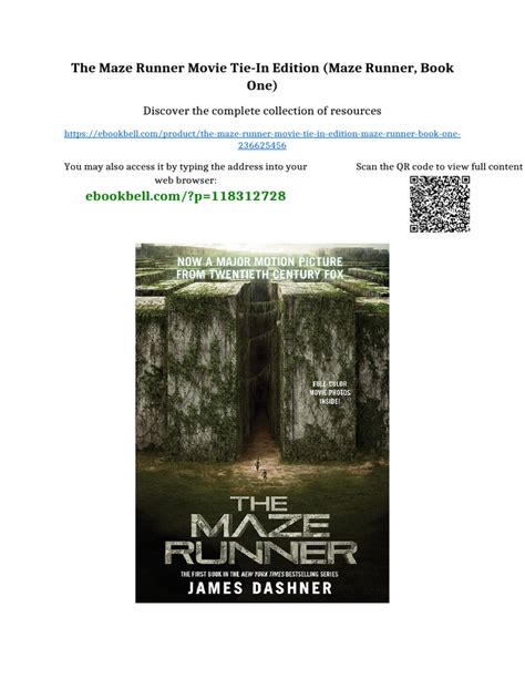 Pdf Maze Runner