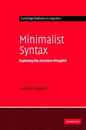 pdf minimalist syntax