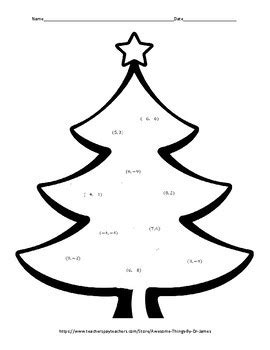Pdf Name Date Funrithmetic Christmas Tree Geometry Answer Key - Christmas Tree Geometry Answer Key