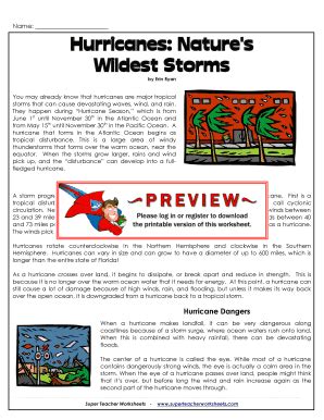 Pdf Name Hurricanes Nature X27 S Wildest Storms Hurricane Worksheet 5th Grade - Hurricane Worksheet 5th Grade