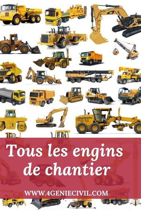 pdf noms des engins de chantier - Cours BTP