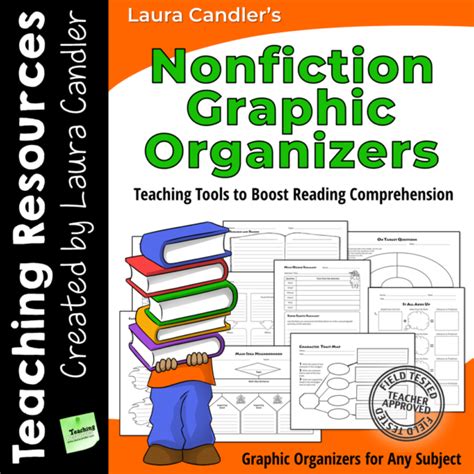 Pdf Nonfiction Graphic Organizers Preview Laura Candler Diagram In A Nonfiction Book - Diagram In A Nonfiction Book