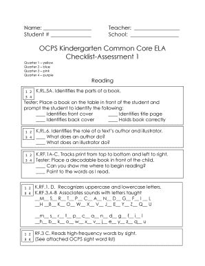 Pdf Ocps Kindergarten Common Core Ela Sight Word Kindergarten Sight Word List Common Core - Kindergarten Sight Word List Common Core