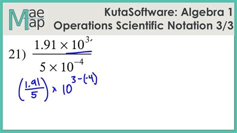 Pdf Operations Scientific Notation Kuta Software Scientific Notation Multiplication And Division Worksheet - Scientific Notation Multiplication And Division Worksheet