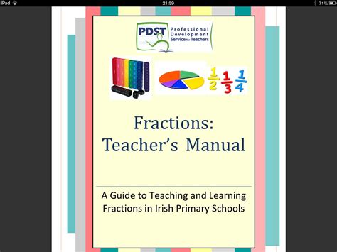 Pdf Pdst Guide To Teaching Fractions In Irish Sequence For Teaching Fractions - Sequence For Teaching Fractions