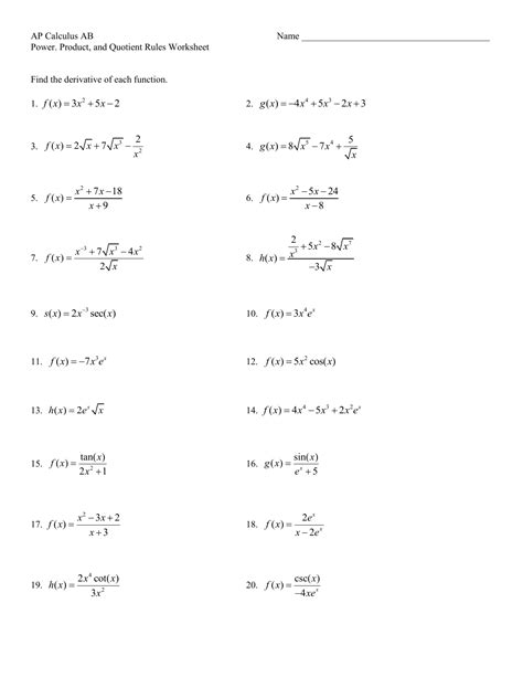 Pdf Powers Of Products And Quotients Effortless Math Quotient Of Powers Property Worksheet - Quotient Of Powers Property Worksheet
