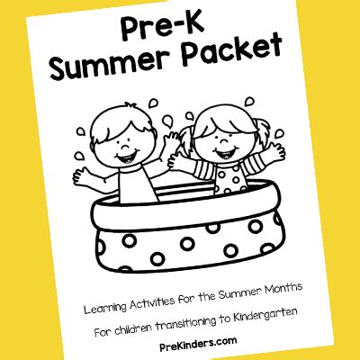Pdf Pre K Summer Packet Prekinders Pre K Summer Packets - Pre K Summer Packets