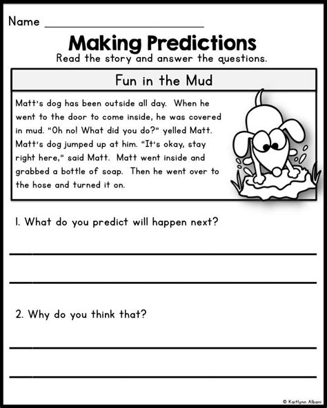 Pdf Prediction Reading Comprehension Worksheets For Grade 3 Making Predictions Worksheet Third Grade - Making Predictions Worksheet Third Grade