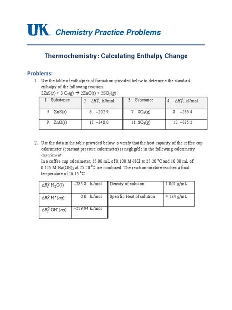 Pdf Problems Of Thermochemistry Bond Enthalpies Vaxasoftware Bond Enthalpy Worksheet - Bond Enthalpy Worksheet