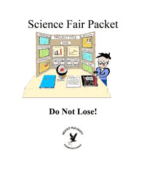 Pdf Science Fair Packet Mpesd Science Fair Worksheets - Science Fair Worksheets