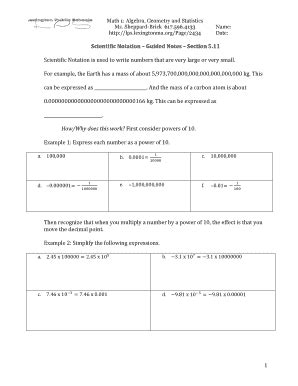 Pdf Scientific Notation Guided Notes And Practice Mr Scientific Notation Worksheet Grade 11 - Scientific Notation Worksheet Grade 11